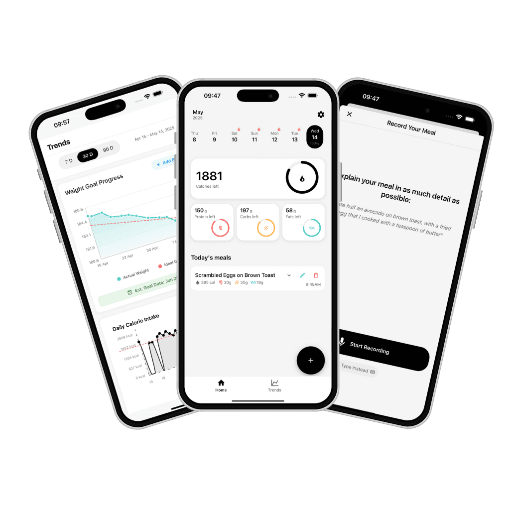 Saylo AI App - Track calories with your voice